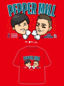 【ネコポス送料無料】Fanatics ファナティクス Tシャツ 半袖 PEPPER MILL TEE 大谷翔平 ヌートバー ペッパーミル パフォーマンス WBC 侍