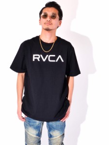 RVCA ルーカ Tシャツ レディース メンズ ユニセックス 半袖 ブランド スポーツ カジュアル BIG RVCA TEE カットソー トップス 白 黒 ペア