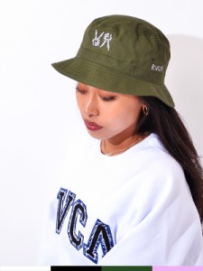 【在庫処分】RVCA ルーカ キャップ バケットハット メンズ レディース ハット 帽子 BONE PIECE HAT ボーン 骨 サファリハット バケハ キ