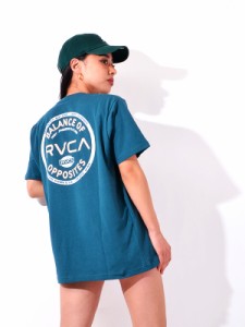 【ネコポス送料無料】RVCA ルーカ Tシャツ レディース メンズ 半袖 ブランド 綿100% スポーツ カジュアル RVCA SS ルカトップス ロゴ 白 