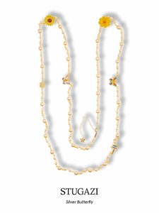 【在庫処分】STUGAZI スガジ メンズ レディース ユニセックス シンプル ゴールド ブランド おしゃれ かわいい Elegant Adoration Necklac