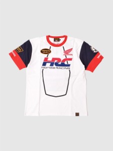 VANSON HONDA バンソン ホンダ Tシャツ メンズ レディ―ス 半袖 大きいサイズ ホンダレーシング HRC レーシングTシャツ スター WINGマー