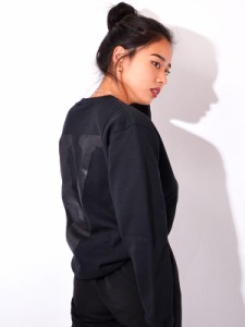 【在庫処分】VLONE ヴィーローン ヴィーロン スウェット トレーナー メンズ レディース FRIENDS BLACK OUT CREW SWEAT SHIRTS フレンズ 