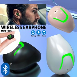 【極小】イヤホン ワイヤレス 片耳イヤホン NEK 7987393 bluetooth5.3 スポーツ ワイヤレスイヤホン マイク 左右兼用 片耳 高音質 イヤホ