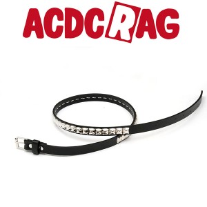 ACDC RAG エーシーディーシーラグ 1連 ベルト/メンズ：レディース：ブラック gm-04
