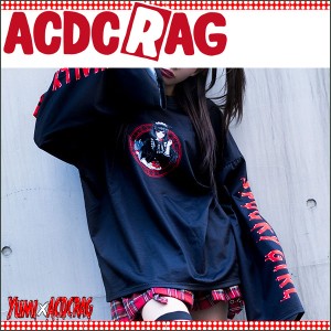 ACDC RAG エーシーディーシーラグ Spooky Girl ロングTシャツ 長袖 原宿系 ファッション レディース