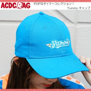 ACDC RAG エーシーディーシーラグ Yummy キャップ 帽子 原宿 原宿系 ファッション 病み 病みかわ 刺繍 ダーク ポップ デコラ ダイナー 派