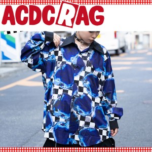 ACDC RAG エーシーディーシーラグ Cアップル シャツ 原宿系 パンク ロック 病みかわいい