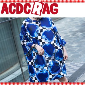 ACDC RAG エーシーディーシーラグ Cアップル ヒュージTシャツ 原宿系 パンク ロック 病みかわいい