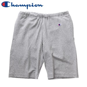 Champion チャンピオン スウェットハーフパンツ 9.4oz ポケット付き ワンポイントロゴ リバースウィーブ(R) ショーツ C3-D526 メンズ オ