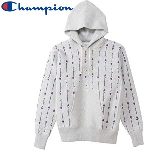 Champion チャンピオン リバースウィーブ フーデッドスウェットシャツ パーカー トレーナー 裏起毛 C3-S110 メンズ シルバーグレー