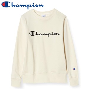 Champion チャンピオン スウェットシャツ トレーナー クルーネック 長袖 裏毛 スクリプトロゴプリント 定番 シーズンレス CW-K015 レディ