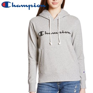 Champion チャンピオン スウェットパーカー フード付き 長袖 裏毛 スクリプトロゴプリント 定番 CW-K111 レディース オックスフォードグ