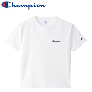 Champion チャンピオン 半袖 Tシャツ クルーネック リラクシングシルエット スクリプトロゴ刺繍 ショートスリーブTシャツ CW-S303 レディ