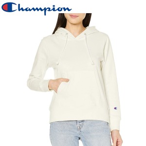 Champion チャンピオン UVカット ワンポイントロゴ フーデッドスウェットシャツ ウィメンズ ベーシック パーカー CW-T108 レディース ホ