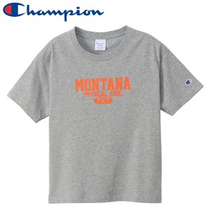 Champion チャンピオン Tシャツ 半袖 綿100% グラフィックプリント リラックスフィット ショートスリーブTシャツ CW-V334 レディース オ