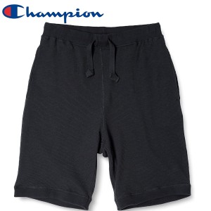 Champion チャンピオン ショートパンツ BEEFY サーマルショートパンツ アンダーウェア HM9-V101 メンズ ブラック