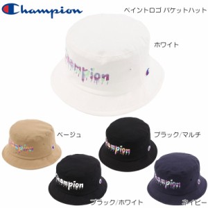 Champion チャンピオン ペイントロゴ バケットハット ユニセックス メンズ レディース(187-0201)紫外線対策