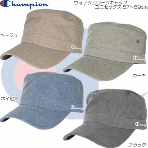 Champion チャンピオン ウォッシュワークキャップ アウトドア タウン カジュアル UV対策 メンズ レデイース ユニセックス 182-0033