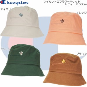 Champion チャンピオン ツイルレトロフラワーバケット ハット アウトドア タウン カジュアル UV対策 レデイース 187-0053