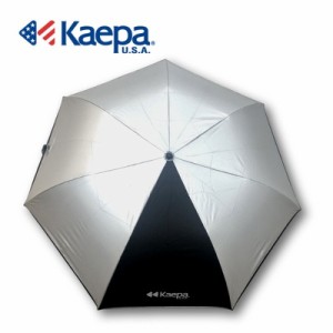 kaepa ケイパ  晴雨兼用傘・たたみやすい折りたたみ傘  シルバーコーティングワンポイント