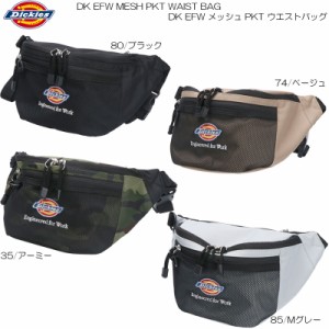 Dickies ディッキーズ DK EFW MESH PKT WAIST BAG ウエストバック 80310700