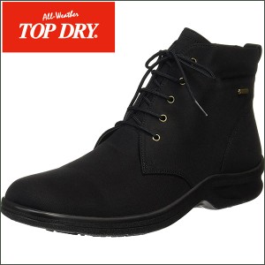 TOP DRY アサヒ トップドライ レインブーツ スタイリッシュブーツ 防水＆防滑 GORE-TEX TDY3836 ブラックPB メンズ