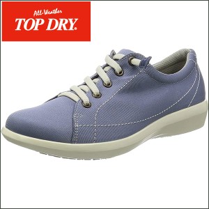 TOP DRY アサヒ トップドライ ウォーキングスニーカー レインシューズ 防水性 全天候 GORE-TEX TDY3961 3E ブルー レディース