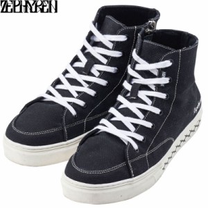 Zephyren ゼファレン MID CUT SNEAKER BLACK