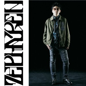 Zephyren ゼファレン HARD CLASHED SKINNY BLACK/DENIM