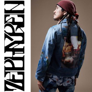 Zephyren ゼファレン DENIM JACKET HARD WASH / BUNNY