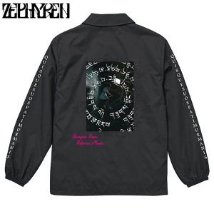 Zephyren ゼファレン COACH JACKET BLACK / Reverie