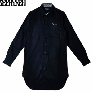 Zephyren ゼファレン LONG SHIRT L/S - Resolve - BLACK