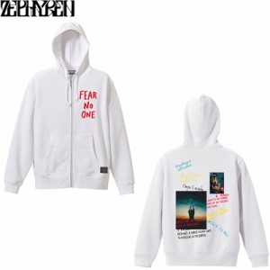 Zephyren ゼファレン ZIP PARKA - FEAR NO ONE - WHITE