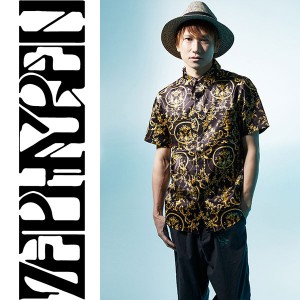 Zephyren ゼファレン SHIRT S/S - Resolve - BROWN / GOLD