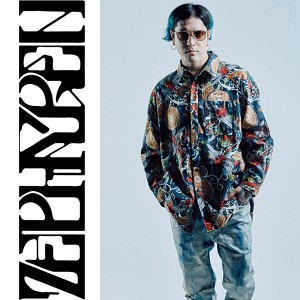 Zephyren ゼファレン BIG SHIRT L/S DRAGONFLY