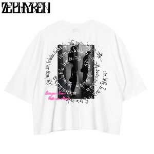 Zephyren ゼファレン DOLMAN BIG TEE L/S WHITE / Creux