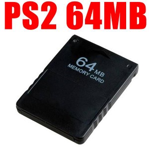 [送料無料]PS2(PlayStation 2)用互換メモリーカード64MB(ソニー プレイステーション2(sony playstation2/プレイステーションツー)専用・8