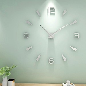 ★[送料無料][3色]シンプルモダンな セパレートクロック（時計 壁掛け 掛け時計 かけ時計 贈り物 インテリア デザイン 掛時計 壁掛け時計