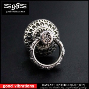 good vibrations グッドバイブレーション シルバー925 ドロップハンドル ココペリ 民族模様 イーグル シルバーアクセ ネイティブデザイン