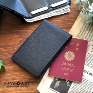 DaysArt デイズアート パスポートケース メンズ レディース ユニセックス サフィアーノレザー 財布 本革 多機能 レザーカバー カードケー