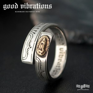 good vibrations グッドバイブレーション シルバーリング メンズ シルバー925 グアダルーペの聖母マリア ブランド 指輪 フリーサイズ お