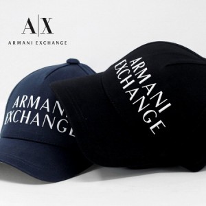 スウェット メンズ スナップバックキャップ A|X Armani Exchange 立体ロゴ キャップ メンズ ゴルフ 正規輸入品 ブランド キャップ アルマ