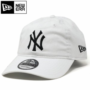 キャップ 白 ニューエラ ブランド キャップ NEWERA 9TWENTY Washed Cotton ニューヨーク・ヤンキース ホワイト MLB