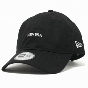 6パネル キャップ NEWERA ロゴ ニューエラ 帽子 メンズ レディース 9THIRTY 黒 ブラック