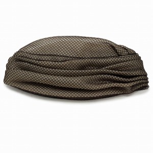 メッシュ 帽子 ナイロン 婦人帽子 室内 レディース ホスピタルキャップ ワッチ 黒 通気性が良い 蒸れない 涼しい ターバン オーガンジー 