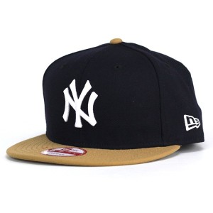 NEWERA キャップ メンズ ニューエラ new era 9FIFTY ニューヨーク・ヤンキース ネイビー ウィート×ス