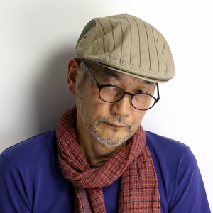 ハンチング ストライプ 春夏 メンズ ノックス 帽子 日本製 コットン100% knox ハンチング帽 紳士 