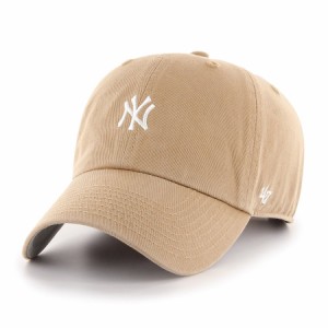 47brand クリーンナップ キャップ メンズ フォーティーセブン ブランド 帽子 ベースボールキャップ ニューヨークヤンキース ミニロゴ Yan
