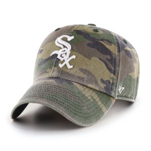 47brand キャップ シカゴ・ホワイトソックス Camo '47 メンズ レディース フォーティーセブン ブランド CLEAN UP カモ柄 [ シカゴ・ホワ